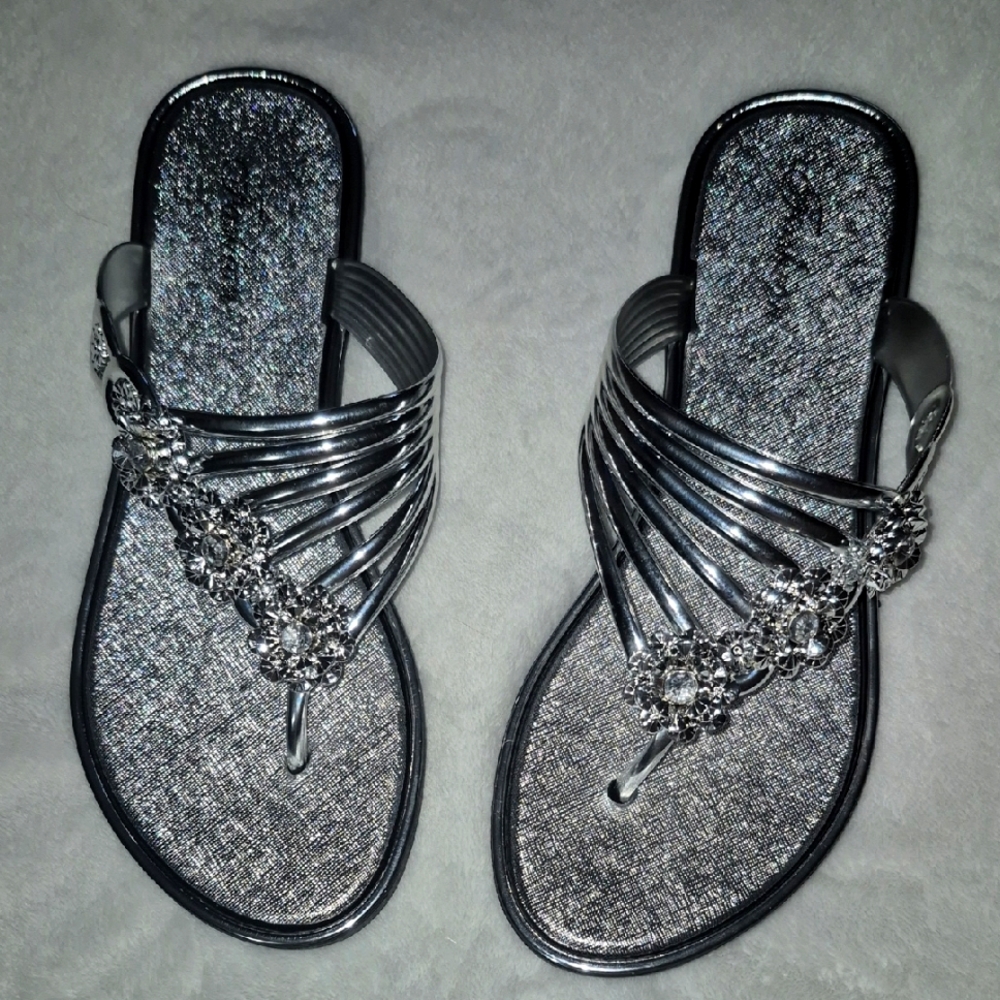 Silver Women's Sandals